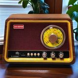  Đài Radio Cổ Điển Raiseng R-2099BT BKHFCN-9036 