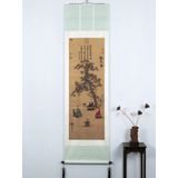  Tranh Trục Cổ Thính Cầm Đồ Giấy Tuyên BKHFCN-9037 