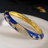  Vòng Tay Hợp Kim Đính Đá BKJECN-9269 