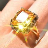  Nhẫn Đính Đá Zircon Khảm Phong Cách Châu Âu BKJECN-9273 