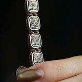  Vòng tay Gỗ Mix Bạc sang trọng BKJECN-9285 