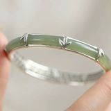  Vòng Tay Ngọc Đính Đá Xanh BKJECN-9286 