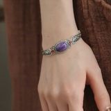  Vòng Tay Đính Ngọc Tím BKJECN-9288 