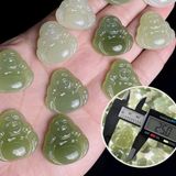  Mặt Dây Chuyền Phật Di Lặc Ngọc Bích BKJECN-9294 