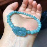  Vòng Tay Ngọc Bích Tự Nhiên - Tì hưu chiêu tài BKJECN-9297 