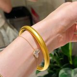  Vòng Tay Cổ Điển Bằng Vàng 18K Thủ Công BKJECN-9314 