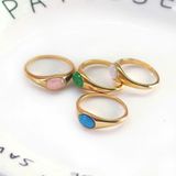  Nhẫn Nam Signet Đính Đá Quý Mạ Vàng BKJECN-9315 