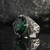  Nhẫn Nam Cổ Điển Đá Oval BKJECN-9316 