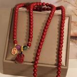  Vòng Tay Mala Chu Sa 108 Hạt BKJECN-9327 