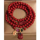  Vòng Tay Mala Chu Sa 108 Hạt BKJECN-9327 