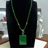  Mặt Dây Ngọc Bích Bình An Kèm Dây Đeo BKJECN-9343 