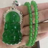  Dây Chuyền Ngọc Bích Mặt Phật Tổ BKJECN-9362 