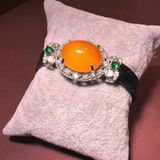  Vòng Tay Da Phối Ngọc Cao Cấp BKJECN-9368 