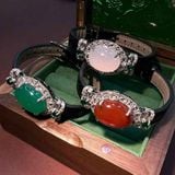  Vòng Tay Da Phối Ngọc Cao Cấp BKJECN-9368 