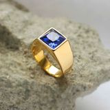  Nhẫn Nam Ngọc Bích Khảm Vàng Sưu Tầm BKJECN-9372 