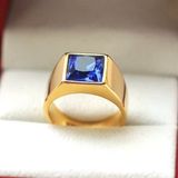  Nhẫn Nam Ngọc Bích Khảm Vàng Sưu Tầm BKJECN-9372 