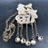  Mặt Dây Chuyền Bạc Chữ Phúc Cổ Điển BKJECN-9387 