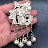  Mặt Dây Chuyền Bạc Chữ Phúc Cổ Điển BKJECN-9387 