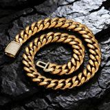  Dây Chuyền Nam Mạ Vàng 18K Cao Cấp BKJECN-9395 