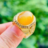  Nhẫn Nam Đá Vàng Cao Cấp Sang Trọng BKJECN-9401 