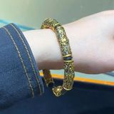  Vòng Tay Nam Rồng Mạ Vàng Phong Thủy BKJECN-9407 