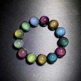  Vòng Tay Đá Mắt Mèo Rainbow Phong Thủy  BKJECN-9408 