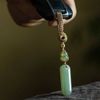 Mặt Dây Chuyền Ngọc Bích Hồ Lô Bọc Vàng BKJECN-9425