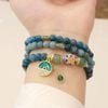  Vòng Tay Ngọc Mix Charm Cát Tường Phú Quý Cao Cấp BKJECN-9427 