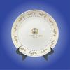 Đĩa Gốm In chữ Tổng Bí Thư Chủ Tịch Nước Tô Lâm Tặng Kèm Hộp BKCECN-10505