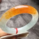  Vòng Tay Ngọc Hòa Điền Thiên Nhiên Lên Nước Huyết Ngọc BKJECN-9449 