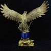  Tượng Đại Bàng Đồng Mạ Vàng Đính Đá Phong Thủy BKMECN-10296 
