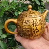 Ấm Đồng Phong Thủy Bách Phúc Cát Tường BKMECN-10059 