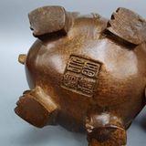  Lư Xông Trầm Tỳ Hưu Bảo Thủ Bằng Đồng Mạ Vàng Cổ Kính  BKMECN-10074 