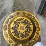  Đĩa đồng chạm Long Phụng Trình Tường hoàng gia BKMECN-10083 