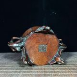  Lư Xông Trầm Đồng Giả Cổ Dáng Tam Nghê Vần Cầu BKMECN-10105 