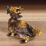  Tượng Long Quy Bát Quái Bằng Đồng Nguyên Chất BKMECN-10107 