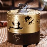  Lư Xông Trầm Đồng Thau Họa Tiết Tường Vân Khởi Sắc BKMECN-10116 