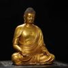 Tượng Phật Tổ Bổn Sư Thích Ca Bằng Đồng Vàng Đúc Đặc BKMECN-10121
