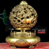  Cửu Chuyển Càn Khôn Đỉnh Bằng Đồng Vàng Nguyên Chất BKMECN-10131 