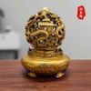  Cửu Chuyển Càn Khôn Đỉnh Bằng Đồng Vàng Nguyên Chất BKMECN-10133 