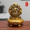  Cửu Chuyển Càn Khôn Đỉnh Bằng Đồng Vàng Nguyên Chất BKMECN-10133 