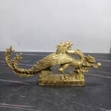  Tượng Chim Phượng Hoàng Đồng Vàng Nguyên Chất BKMECN-10142 
