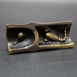  Tượng Đồng Ve Sầu Đậu Thân Tre Cổ Phong Cát Tường BKMECN-10167 