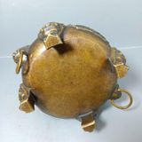  Lư Xông Trầm Đồng Tam Túc Chạm Nổi Song Phượng Cát Tường BKMECN-10182 