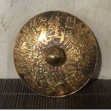 Ấm Đồng Mạ Vàng Giả Cổ Chạm Nổi Bách Phúc Cát Tường BKMECN-10184 