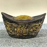  Thỏi Vàng Bằng Đồng Thúc Nổi Lưỡng Long Chầu Chữ Chiêu Tài BKMECN-10198 