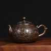 Ấm Trà Bằng Đồng Chạm Nổi Bách Phúc Tài Lộc BKMECN-10216