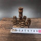  Tượng Đồng Bụi Tre Tài Lộc Chạm Chữ Phú Quý Tiết Tiết Cao BKMECN-10219 