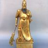  Tượng Quan Công Bằng Đồng Vàng Phong Thủy BKMECN-10244 