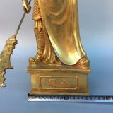  Tượng Quan Công Bằng Đồng Vàng Phong Thủy BKMECN-10244 